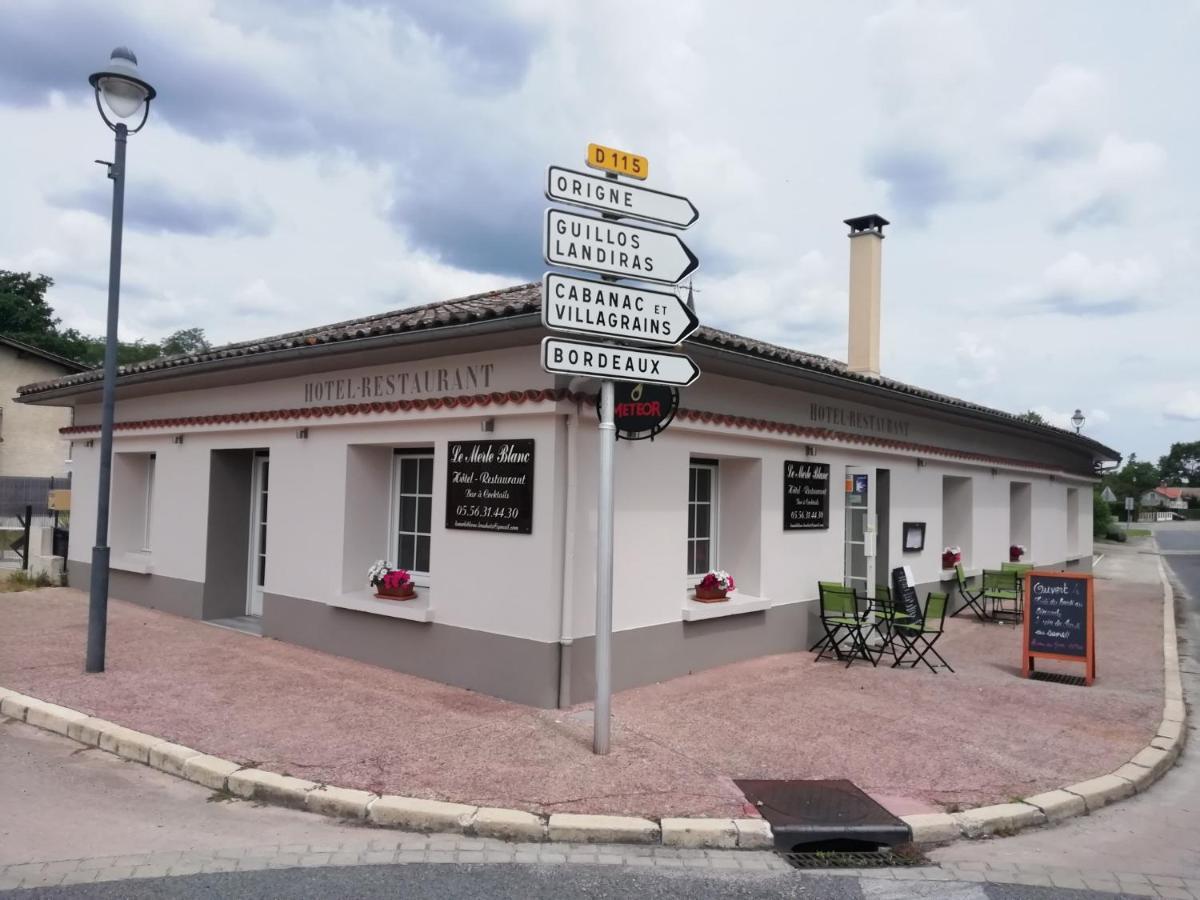 Le Merle Blanc Louchats Hotel Exterior foto
