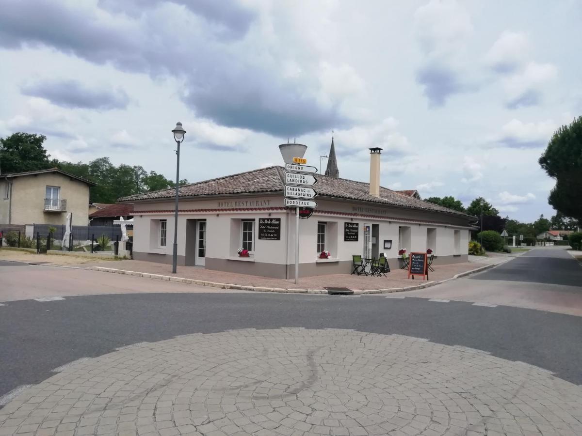 Le Merle Blanc Louchats Hotel Exterior foto
